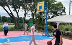 로얄아카데미 필리핀 농구장